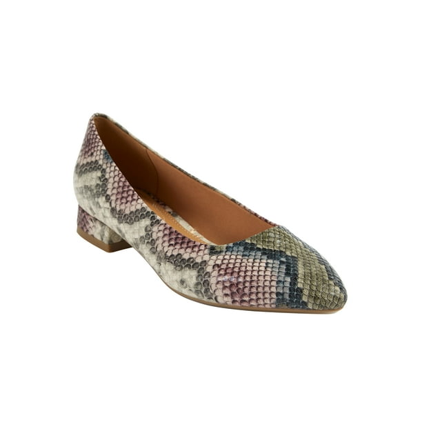 Comfortview Womens Wide Width Lisle Pumps